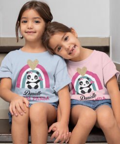Girl-wearing-pink-panda-t-shirt