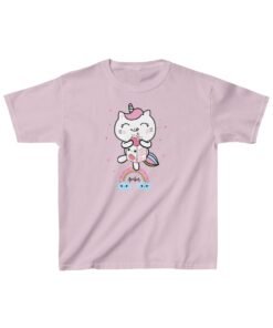 Kawaii Cat-t-shirt-pink