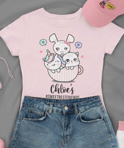 Kawaii Friends-t-shirt