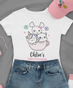 Kawaii Friends-t-shirt