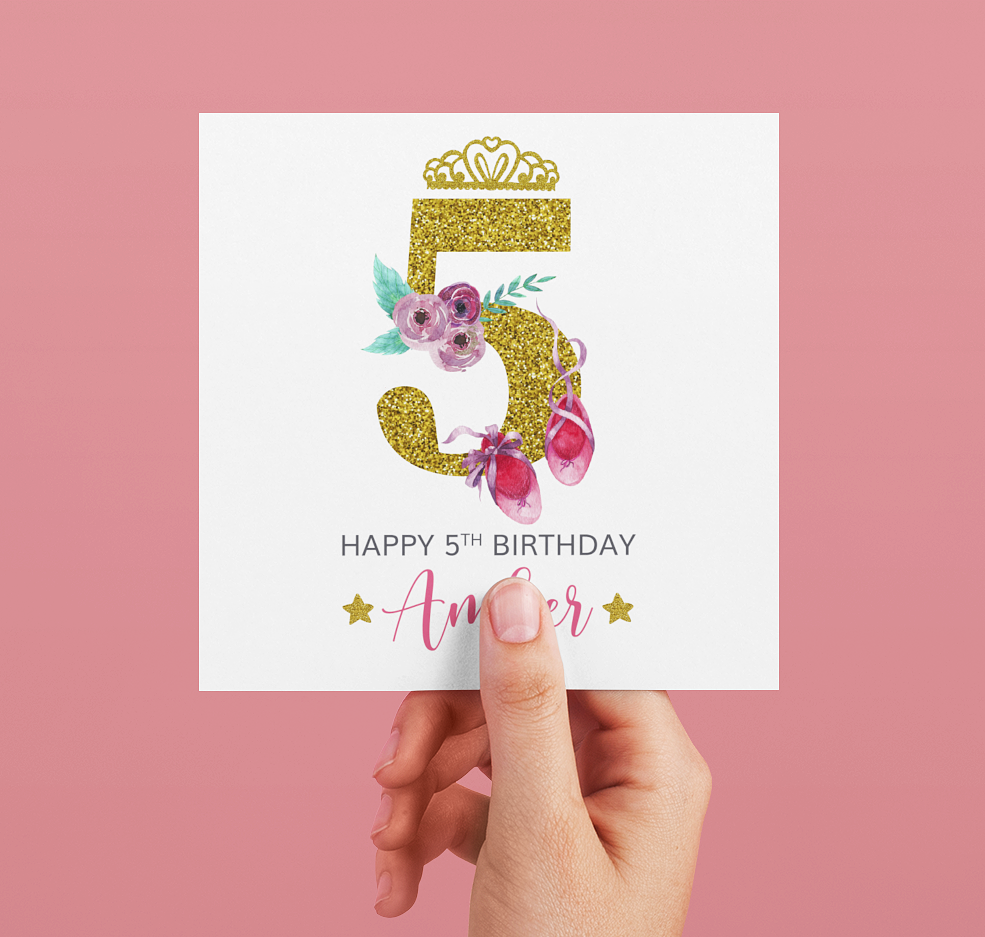 Personalised-5th-Birthday-Card