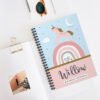 Personalised-Unicorn-notebook-desk