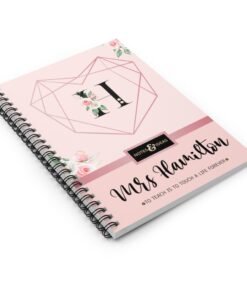 Personalised-teacher-notebook-pink-2