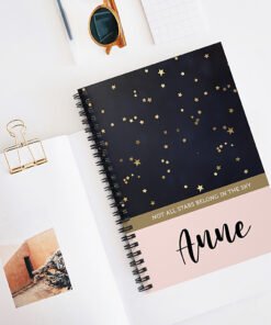 Personalised-Notebook-Stars