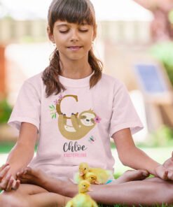 Personalised-sloth-t-shirt
