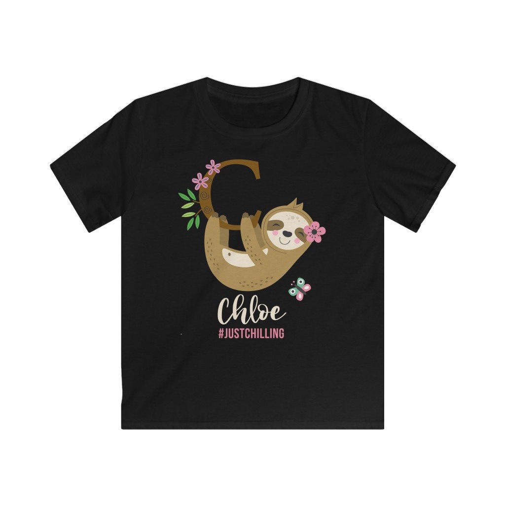 Sloth-Tshirt-black