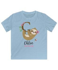 Sloth-Tshirt-blue