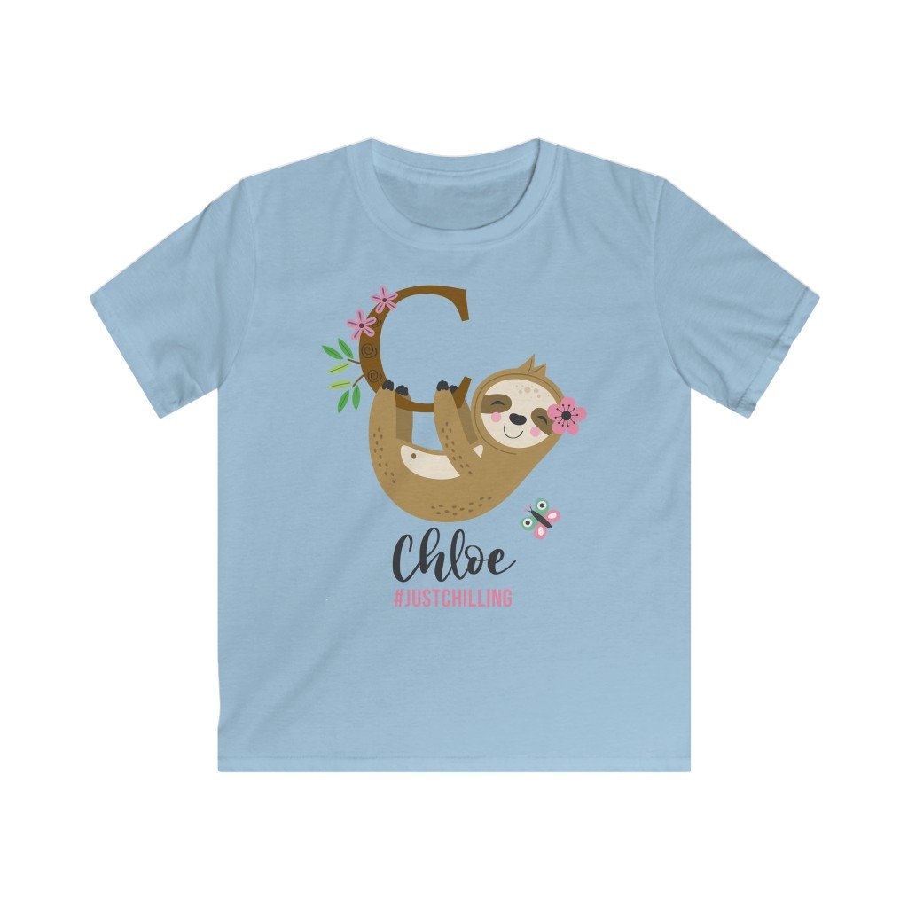 Sloth-Tshirt-blue
