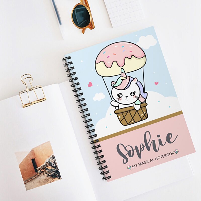 personalised-cat-notebook