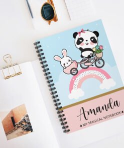 Personalised-Panda-Notebook