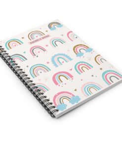 Personalised-Rainbow-notebook-flat