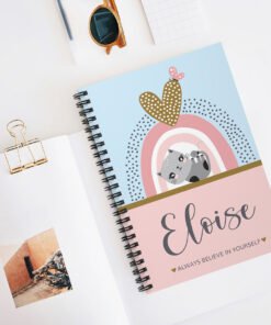Personalised-cat-notebook