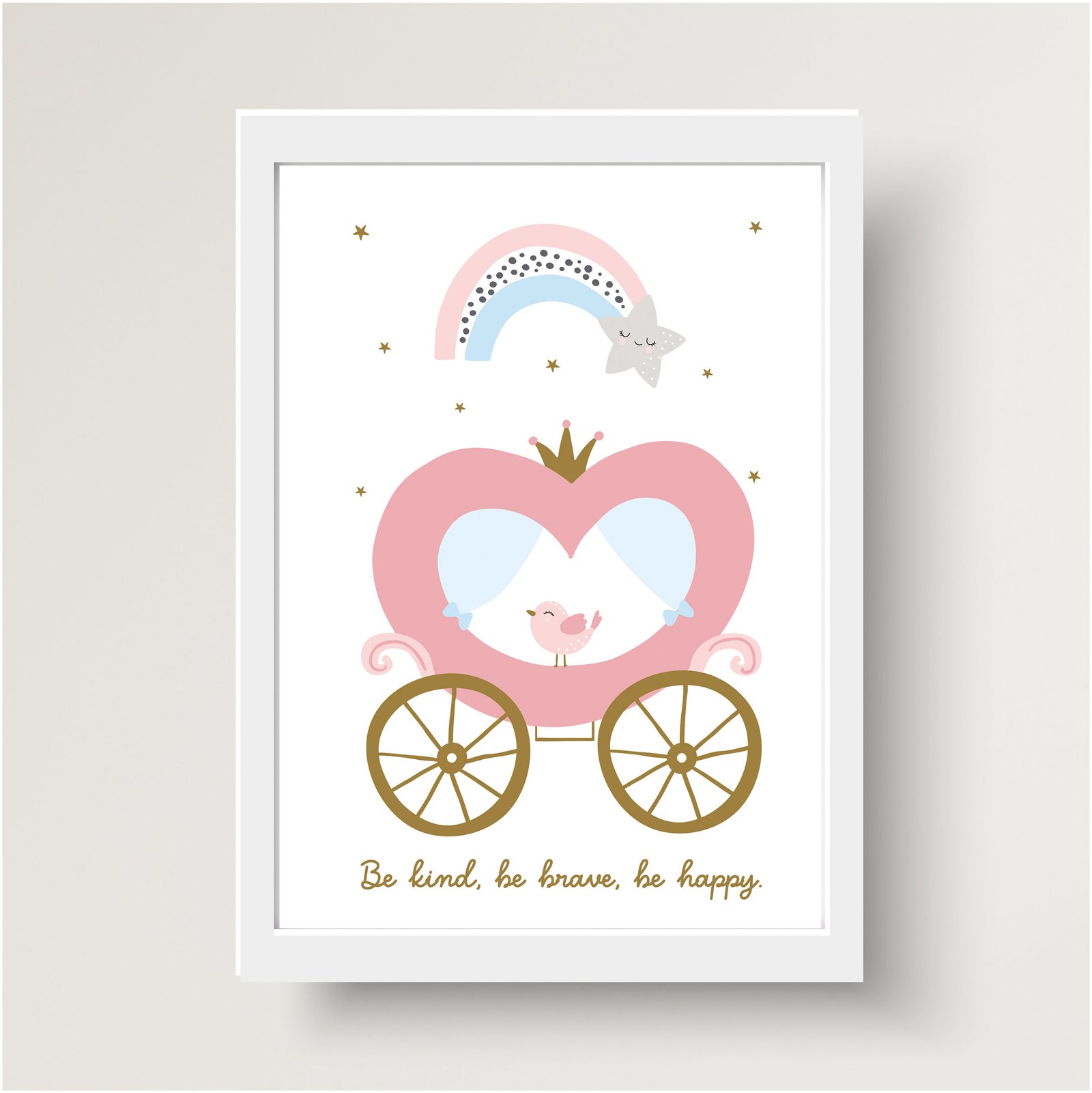 personalised art prints for girls