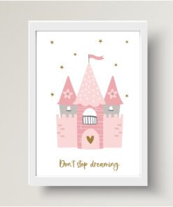princess castle print