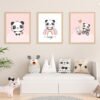 Personalised panda prints