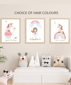 Princess-Woodland-prints for girls