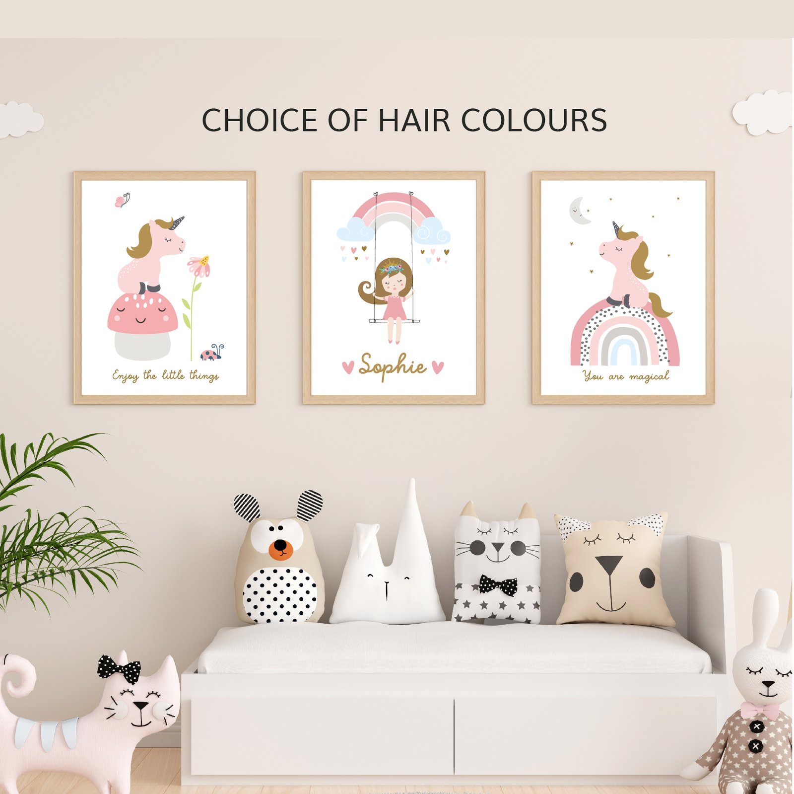 Princess-Woodland-prints for girls