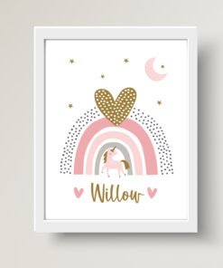personalized-Unicorn_art print