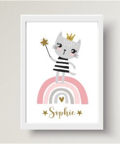 magical cat print