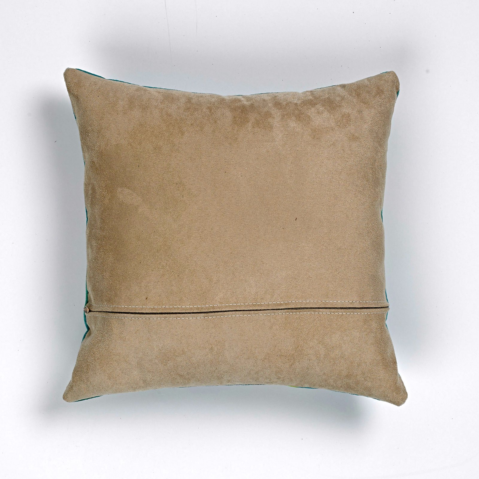 faux suede cushion back