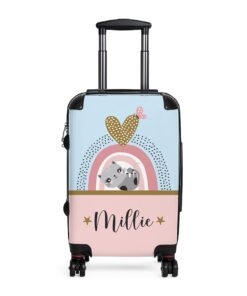 Personalised cat cabin suitcase