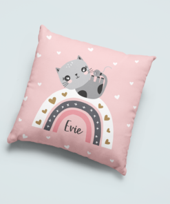 cute cat cushion for girls