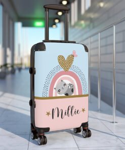 Personalised kids cabin suitcase