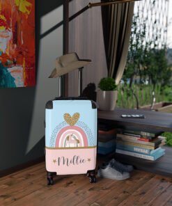 Personalised Unicorn Rainbow Suitcase - Image 7