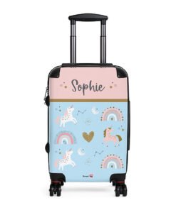 Personalised-suitcase-unicorns