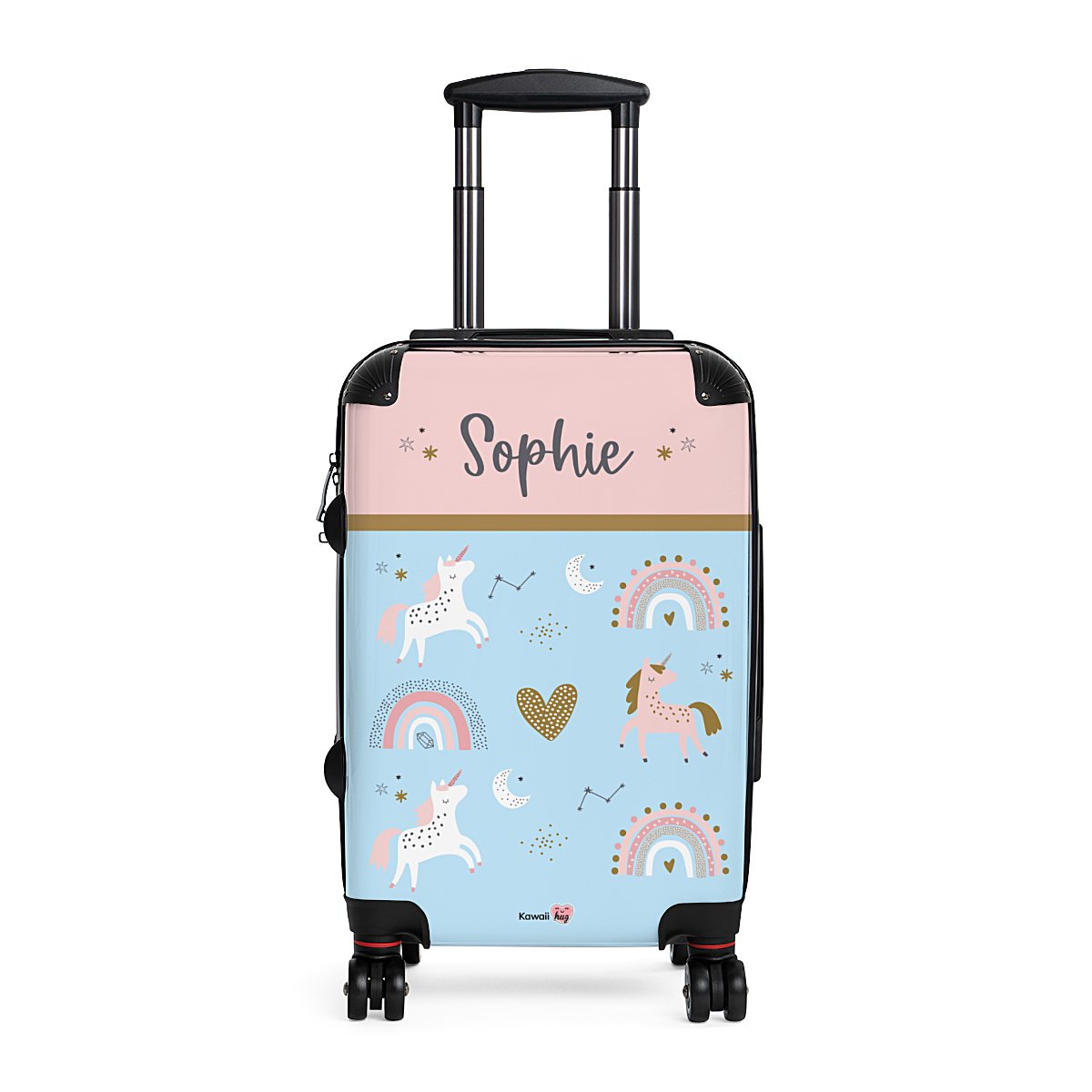 Personalised-suitcase-unicorns