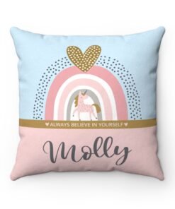 rainbow cushion