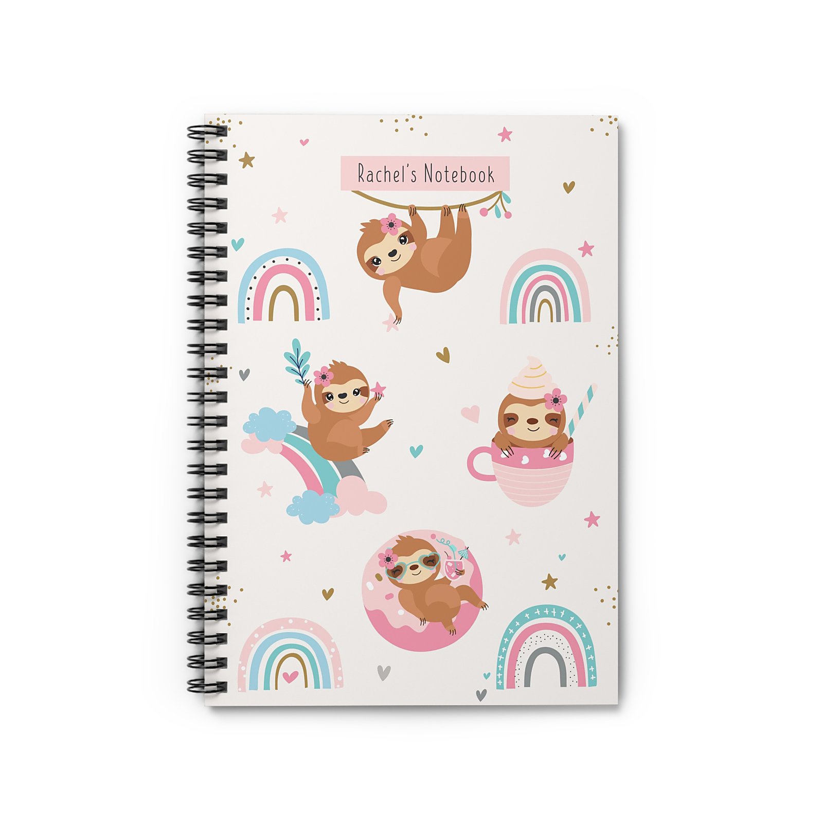 cute sloth journal