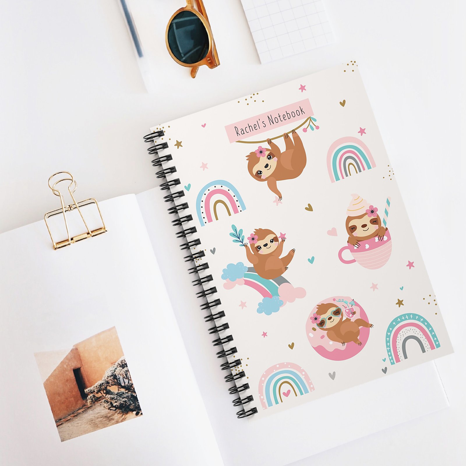 sloth notebook