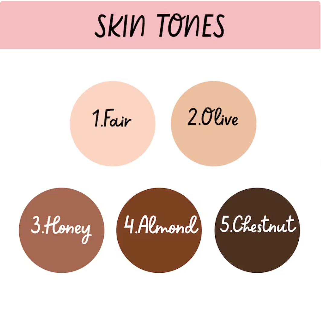 skin tones