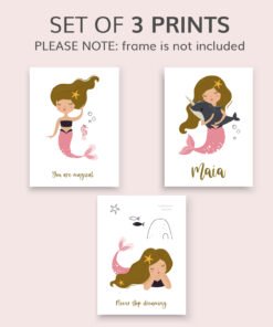 Mermaid prints
