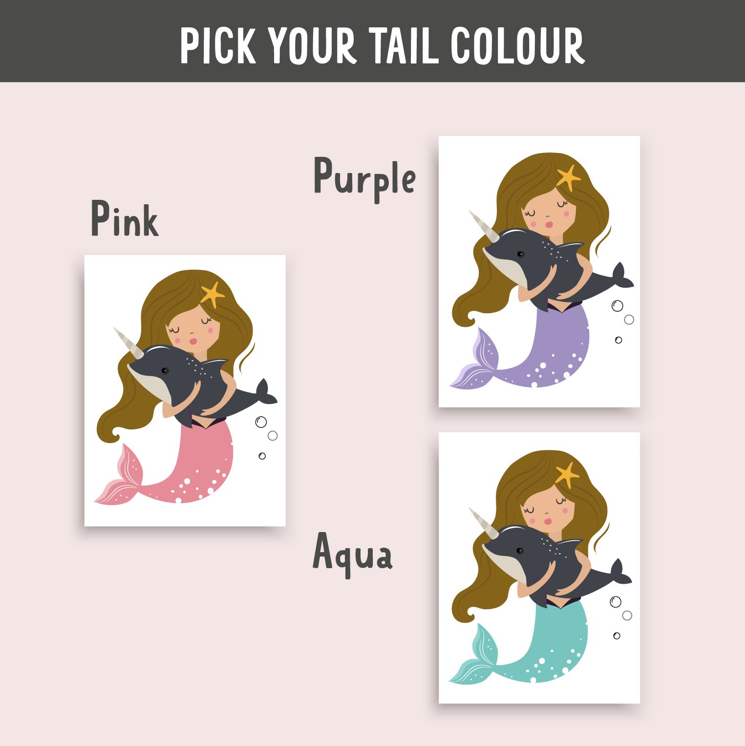 Mermaid prints