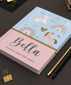 pink unicorn diary