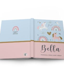unicorn hardcover journal