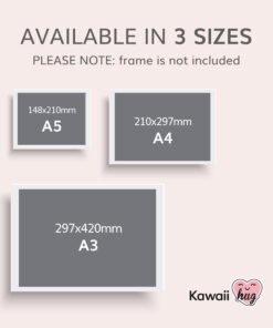 3 print sizes available