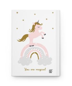 unicorn hardcover journal