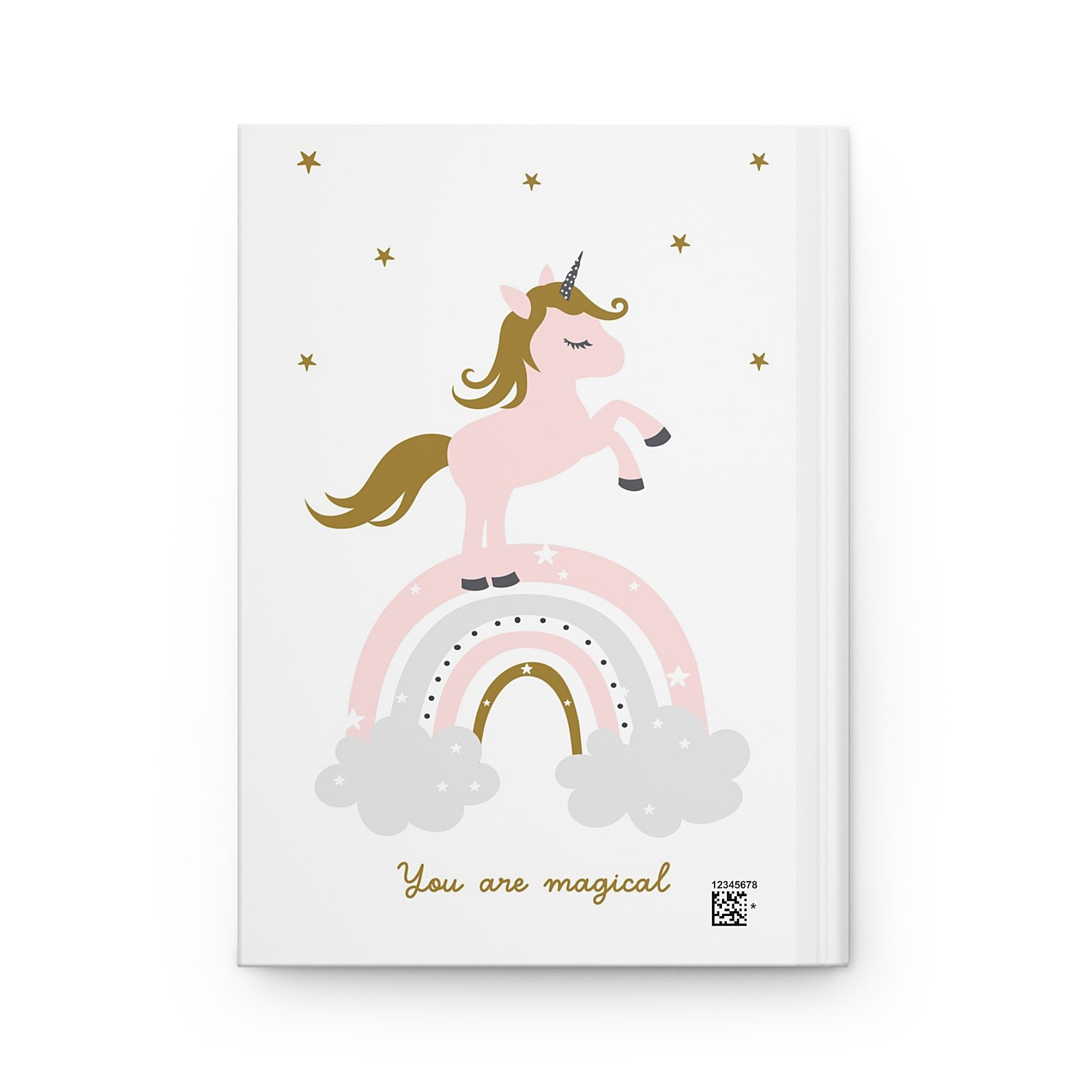 unicorn hardcover journal