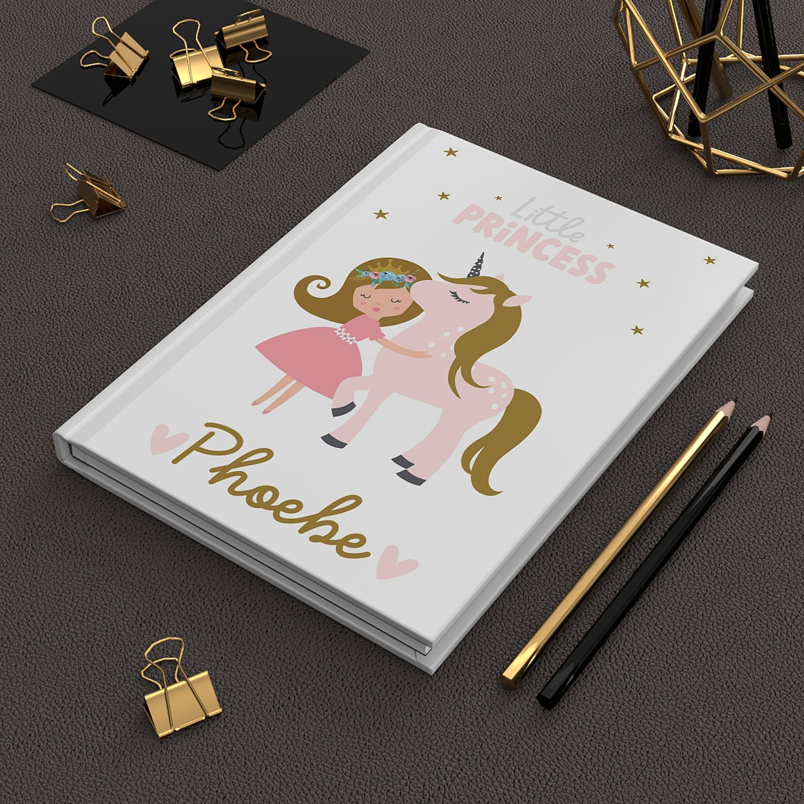 unicorn hardcover journal