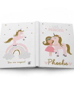 unicorn hardcover journal