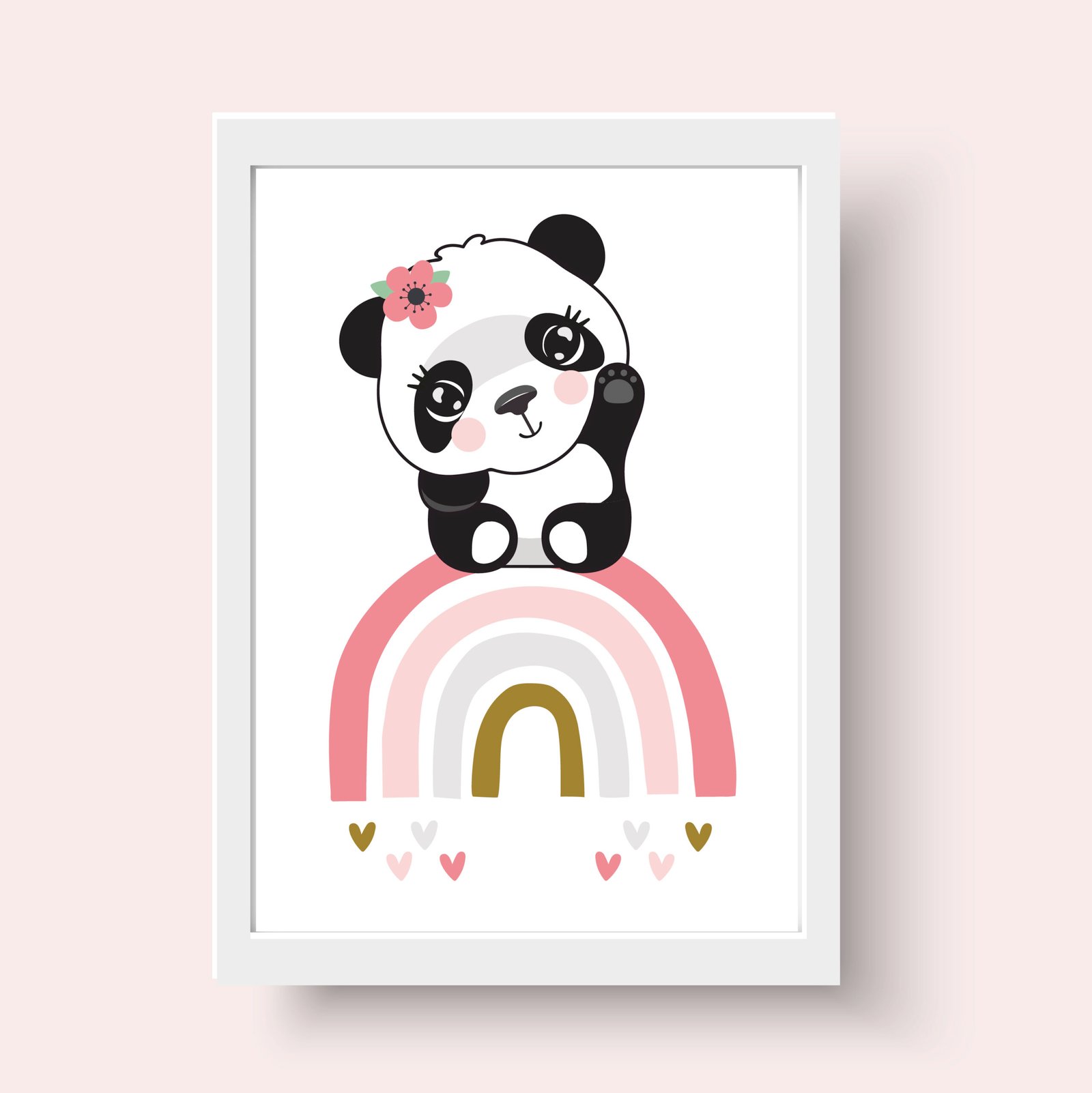 Cute Panda art prints
