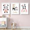 Cute Panda art prints