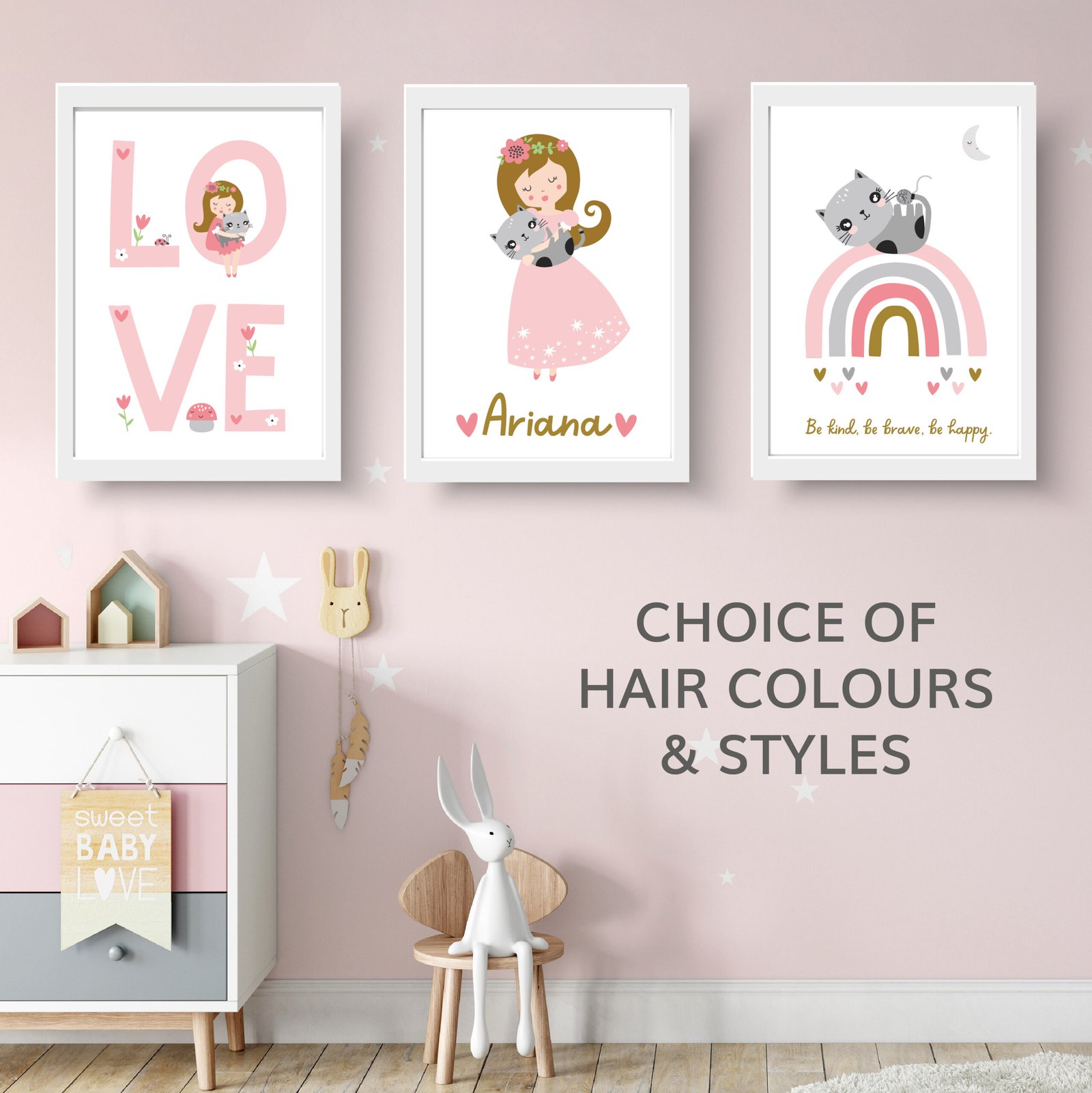 Love Cats Art Prints