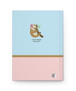 sloth diary back cover