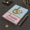 sloth journal personalised